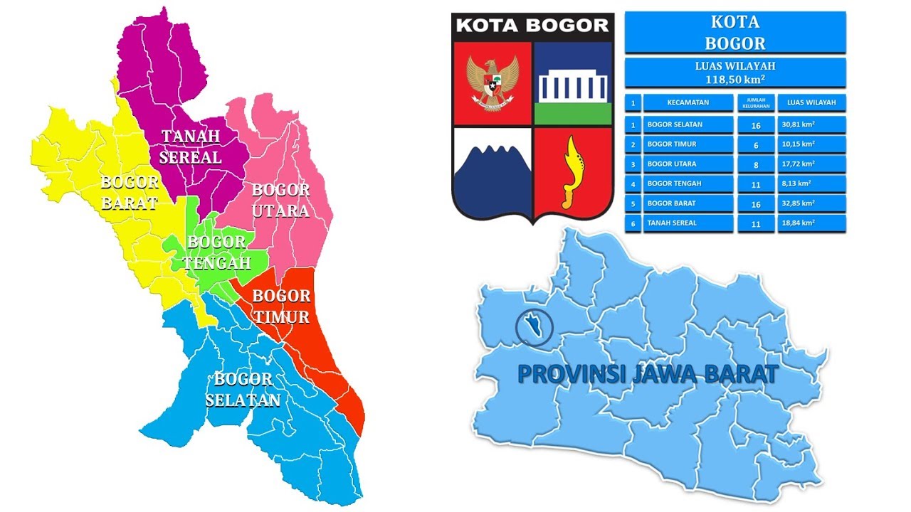 Detail Peta Kabupaten Bogor Nomer 38