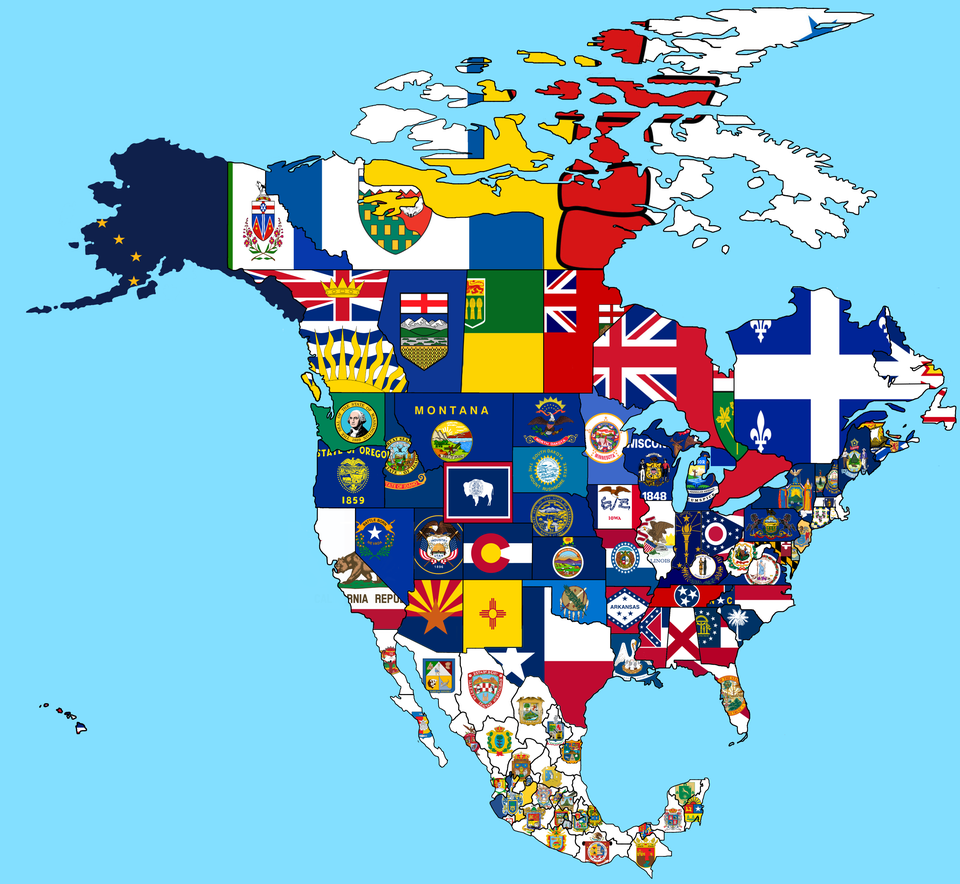 Detail Peta Kanada Dan Amerika Serikat Nomer 35