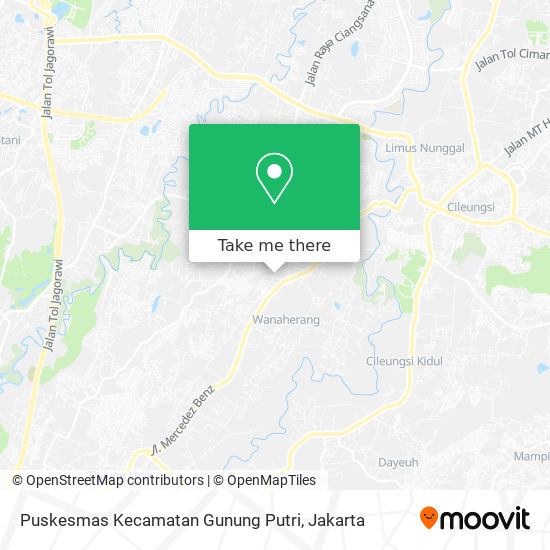 Detail Peta Kecamatan Gunung Putri Nomer 19