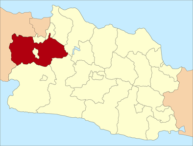 Detail Peta Kecamatan Kabupaten Bogor Nomer 15
