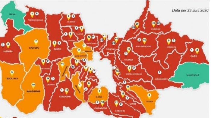 Detail Peta Kecamatan Kabupaten Bogor Nomer 31
