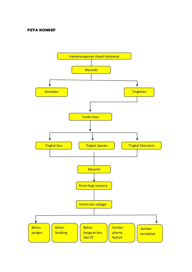 Detail Peta Konsep Keanekaragaman Hayati Nomer 11