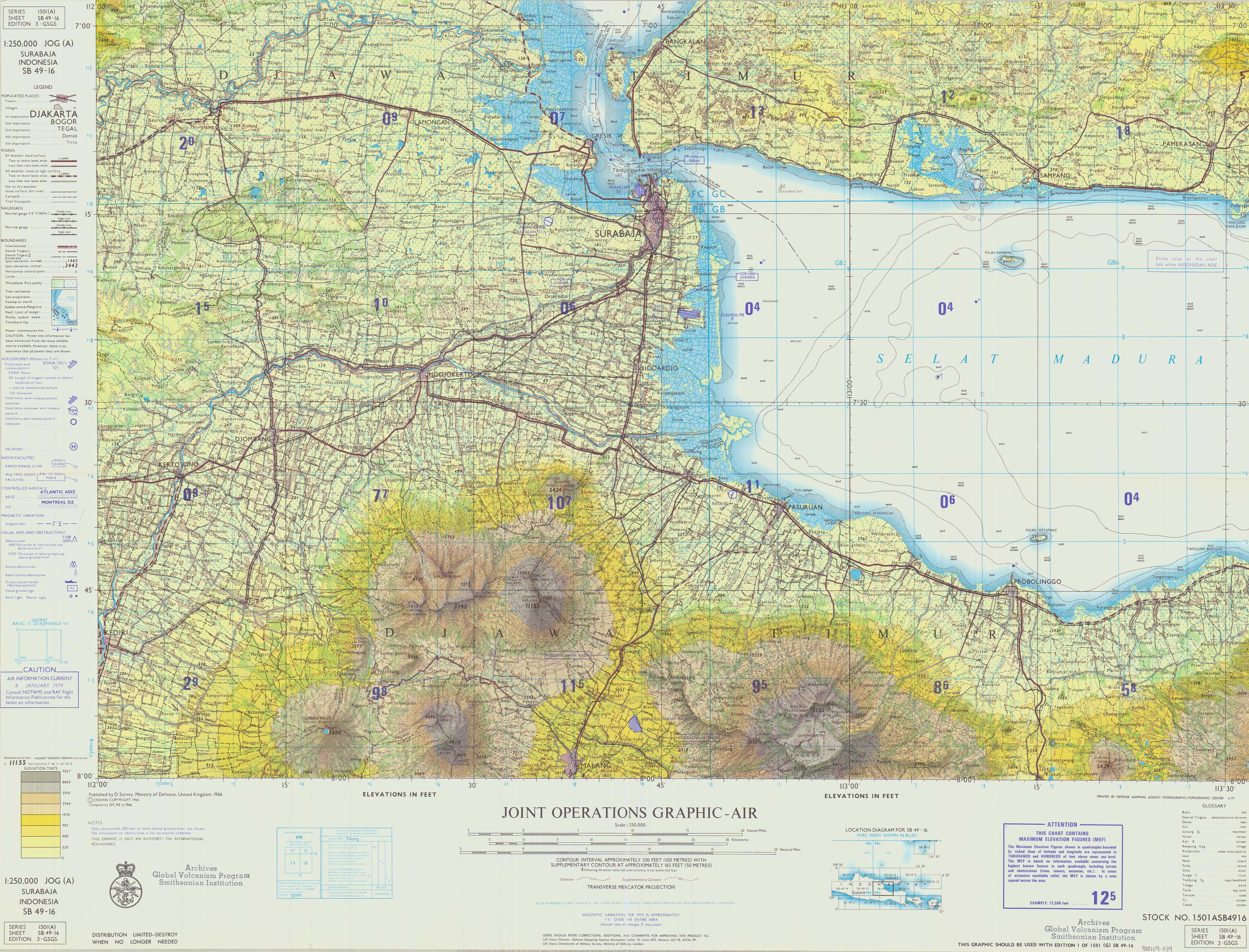 Detail Peta Kontur Gunung Bromo Nomer 13