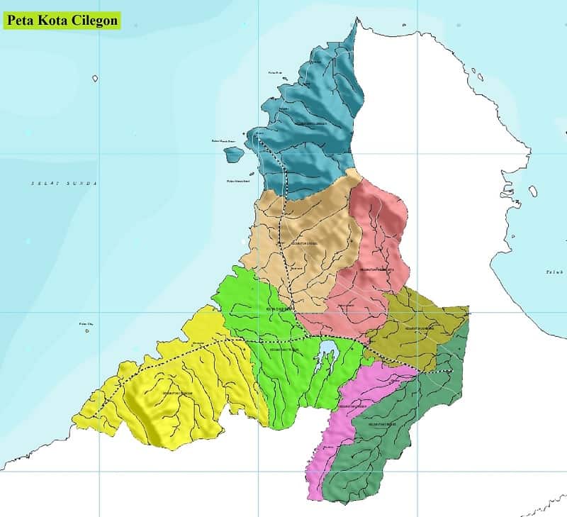 Peta Kota Cilegon - KibrisPDR