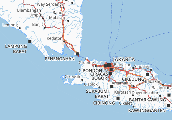 Detail Peta Kota Cilegon Nomer 7