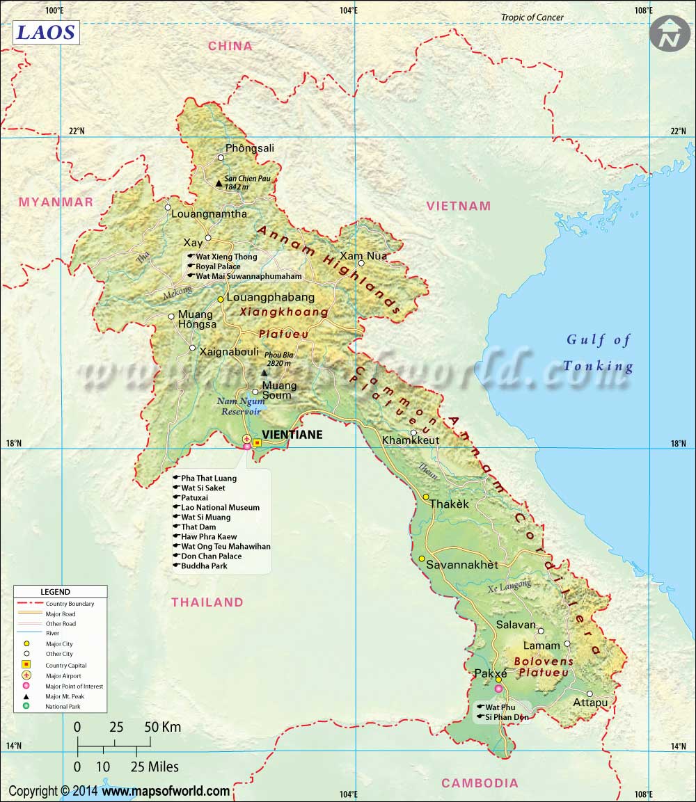 Detail Peta Laos Di Atlas Nomer 16