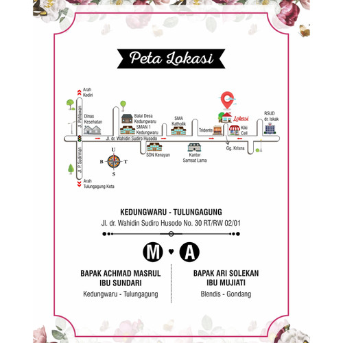 Detail Peta Lokasi Undangan Pernikahan Nomer 20