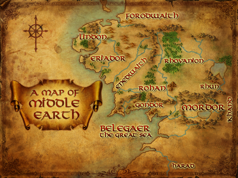 Detail Peta Lord Of The Rings Nomer 9