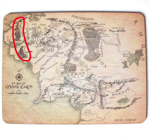 Detail Peta Middle Earth Nomer 11