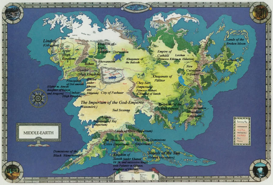 Detail Peta Middle Earth Nomer 27