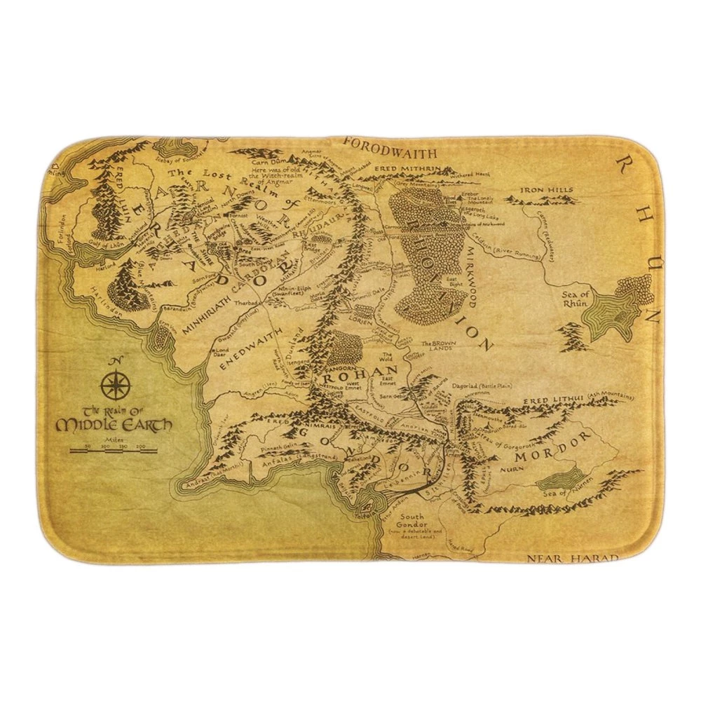 Detail Peta Middle Earth Nomer 48