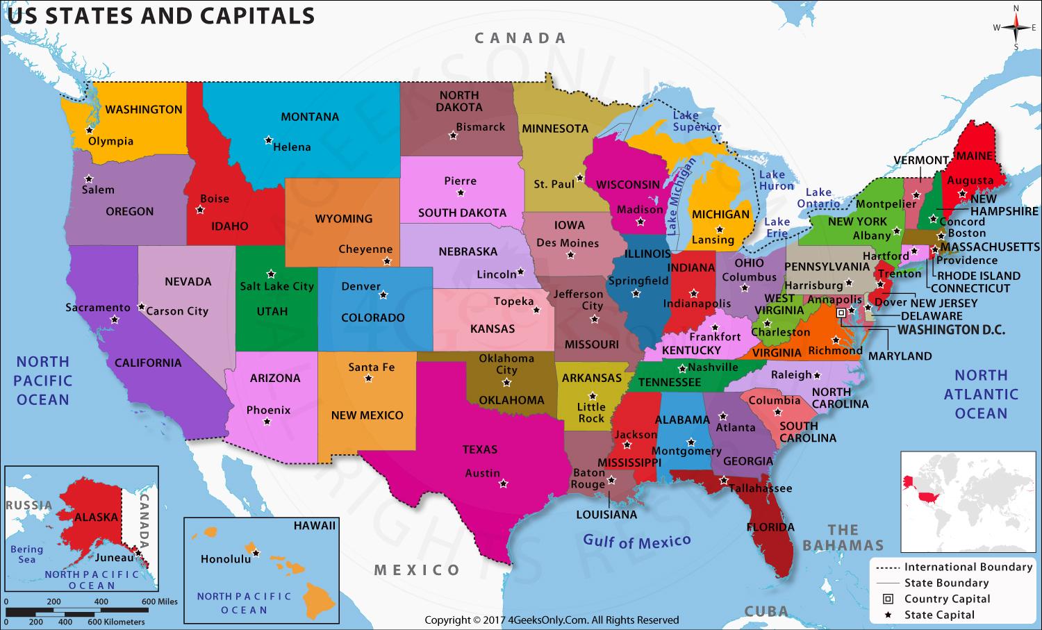 Detail Peta Negara Amerika Nomer 17