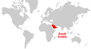 Detail Peta Negara Arab Saudi Nomer 20