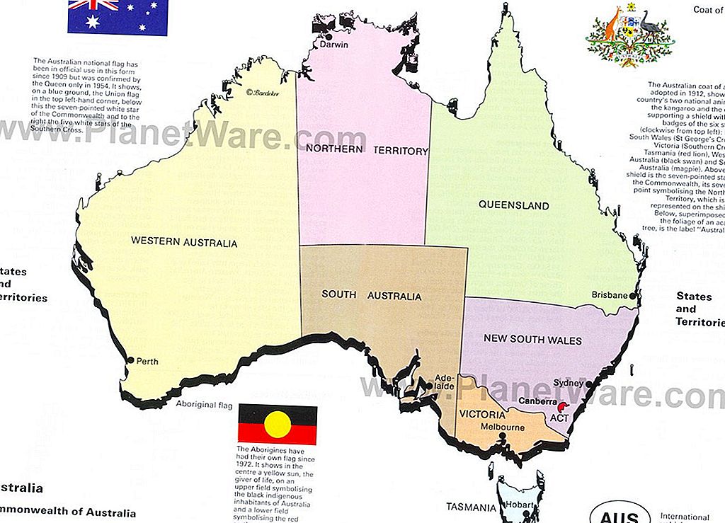 Detail Peta Negara Australia Nomer 50