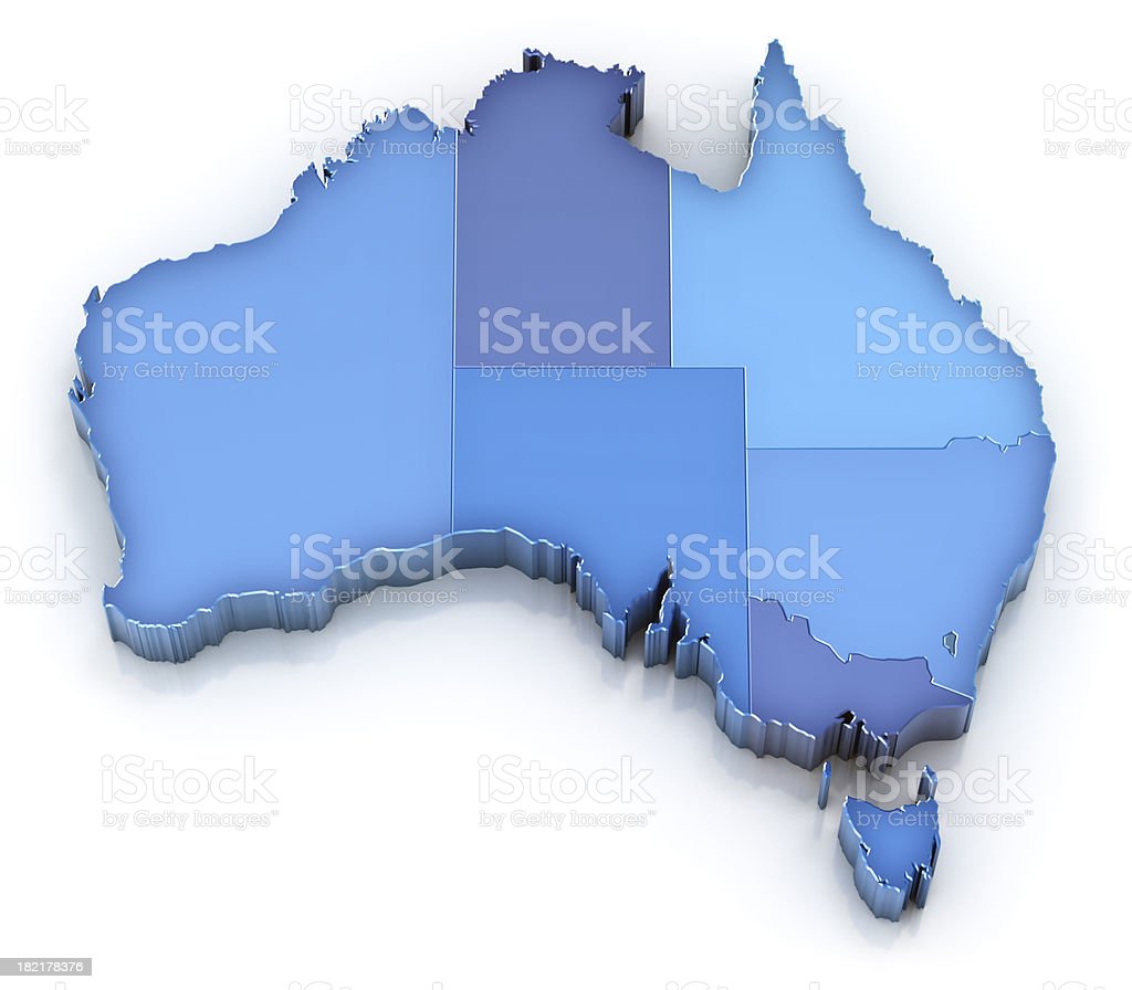 Detail Peta Negara Australia Nomer 55