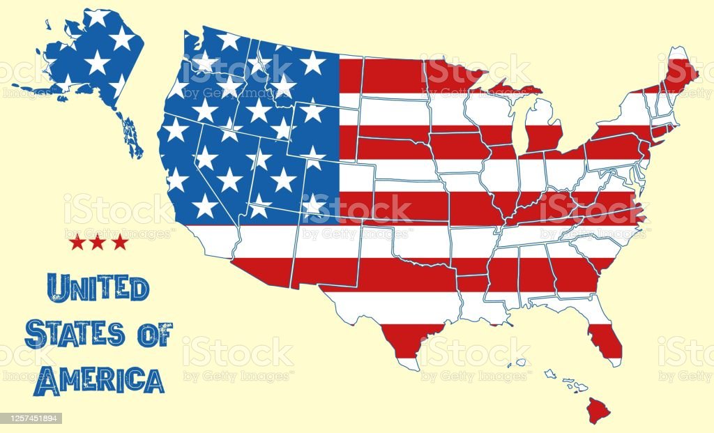 Detail Peta Negara Bagian Amerika Nomer 28