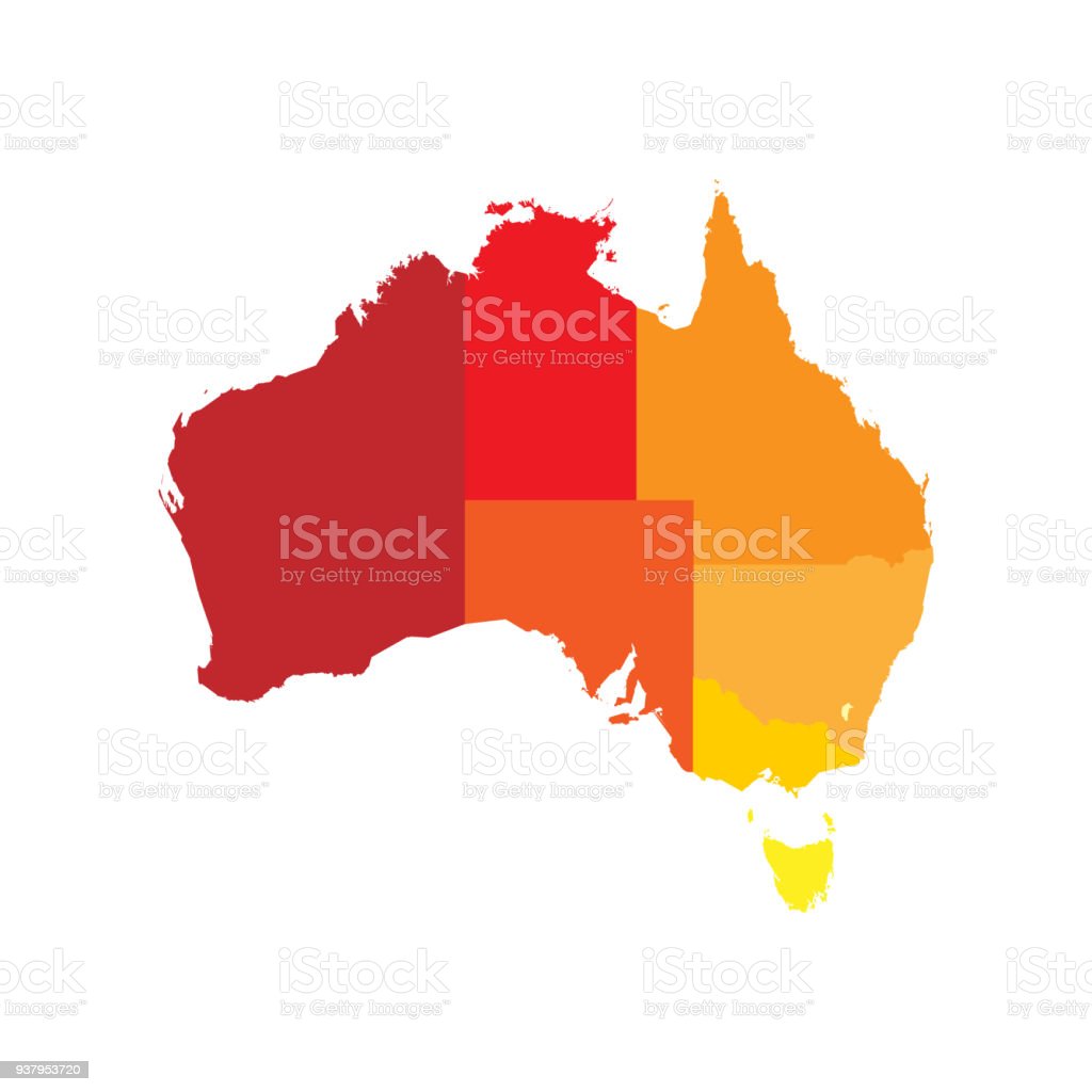 Detail Peta Negara Bagian Australia Nomer 25