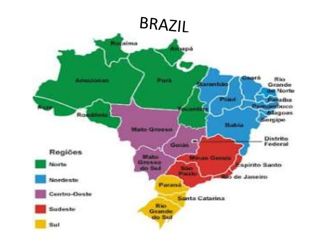 Detail Peta Negara Brazil Nomer 12