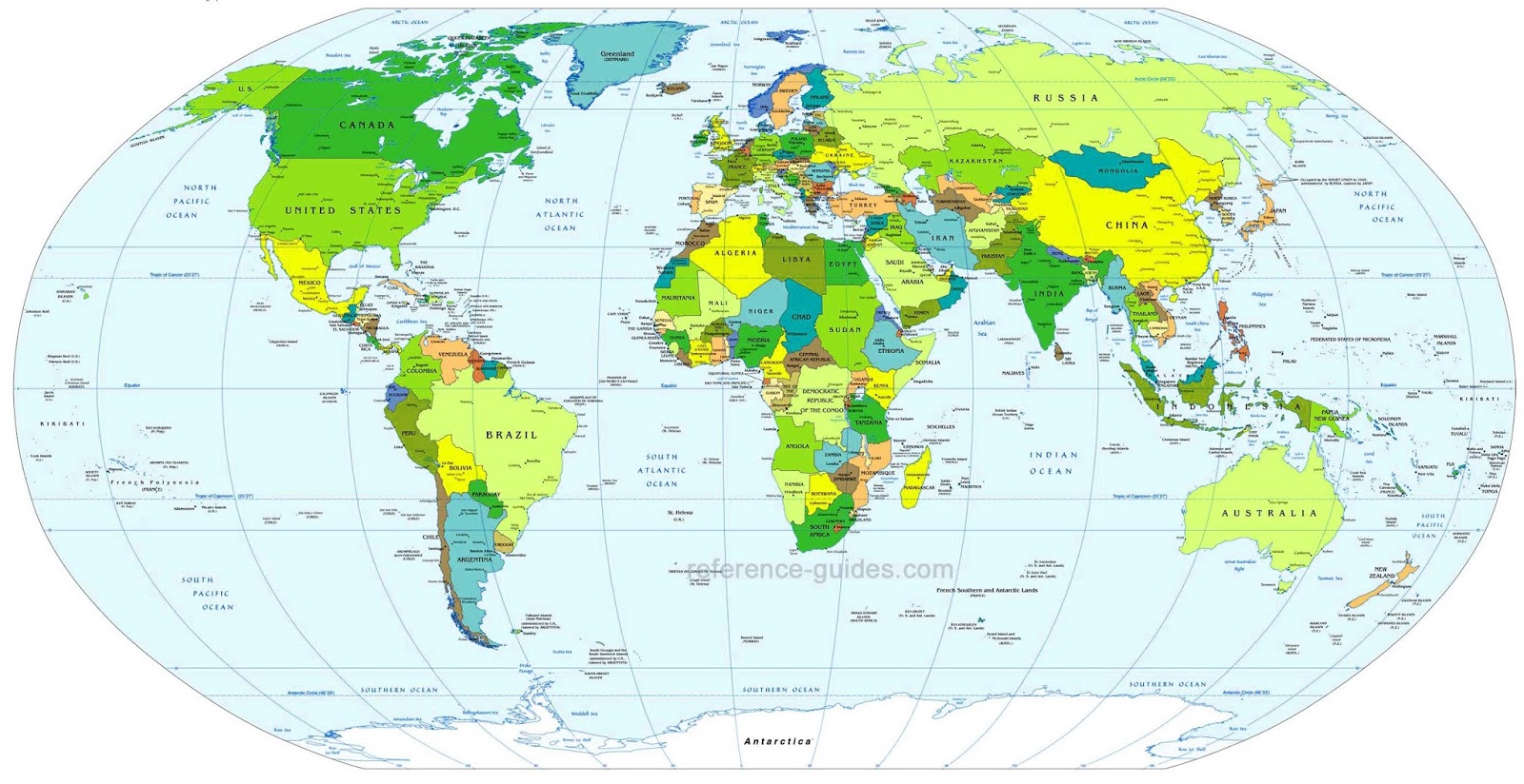 Detail Peta Negara Di Dunia Nomer 16