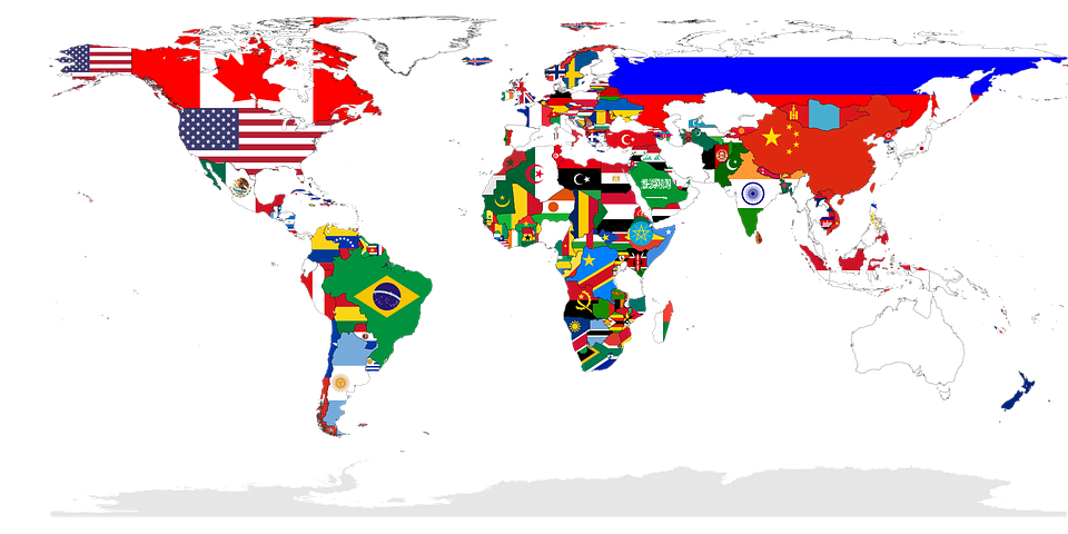 Detail Peta Negara Di Dunia Nomer 23