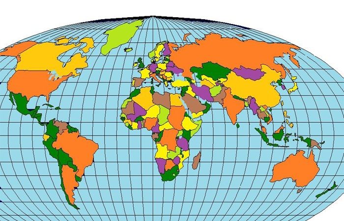 Detail Peta Negara Di Dunia Nomer 33
