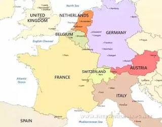 Detail Peta Negara Eropa Nomer 48