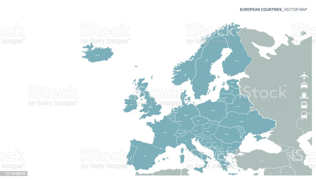 Detail Peta Negara Eropa Nomer 49