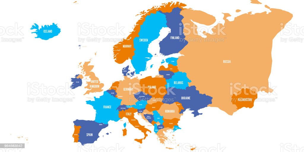 Detail Peta Negara Eropa Nomer 57
