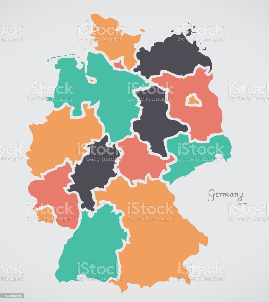 Detail Peta Negara Jerman Nomer 37