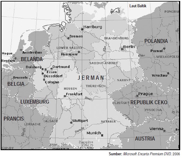 Detail Peta Negara Jerman Nomer 44