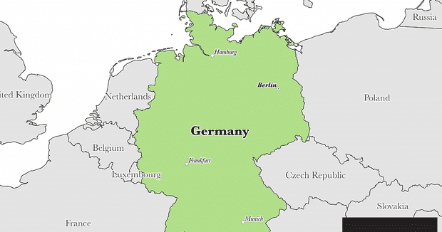 Detail Peta Negara Jerman Nomer 7