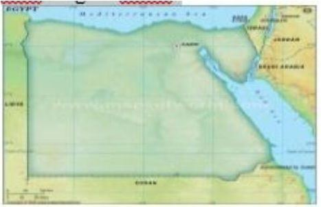 Detail Peta Negara Mesir Nomer 51