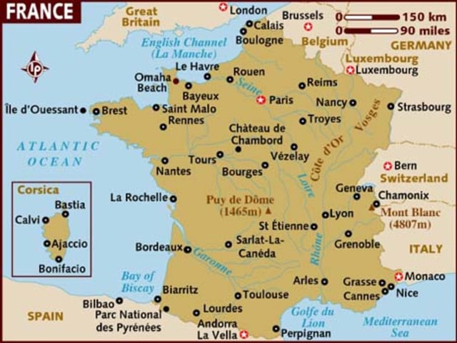 Detail Peta Negara Perancis Nomer 41