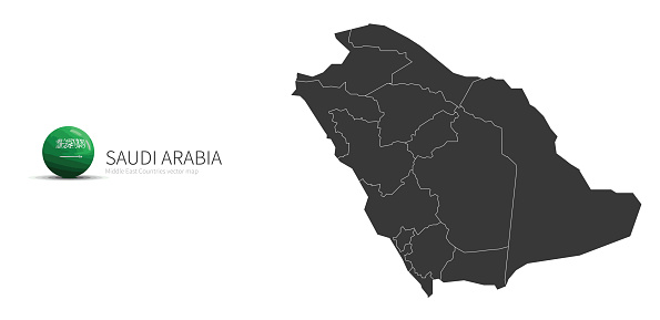 Detail Peta Negara Saudi Arabia Nomer 49