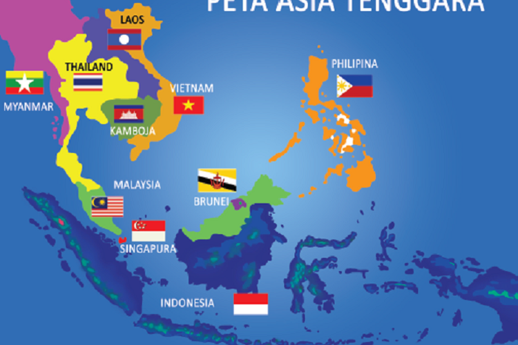 Detail Peta Negara Thailand Nomer 13