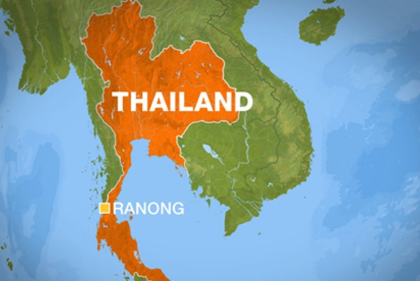 Detail Peta Negara Thailand Nomer 24
