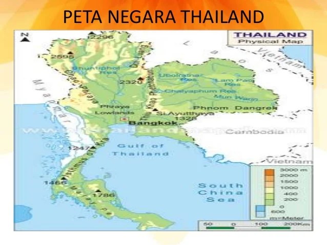 Detail Peta Negara Thailand Nomer 47