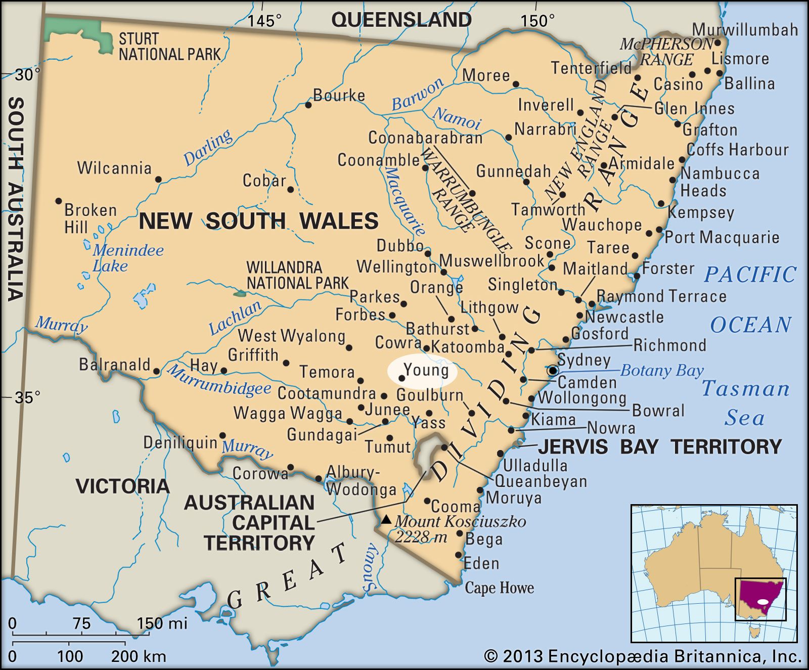 Detail Peta New South Wales Nomer 10