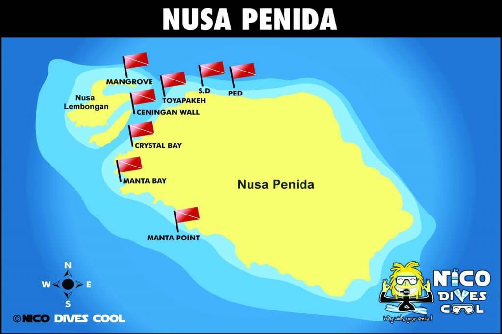 Detail Peta Nusa Penida Nomer 11