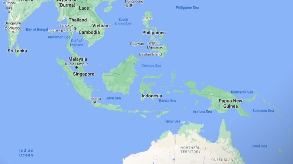Detail Peta Samudra Hindia Nomer 48