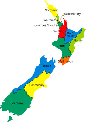Detail Peta Selandia Baru Nomer 19