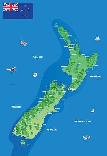Detail Peta Selandia Baru Nomer 42