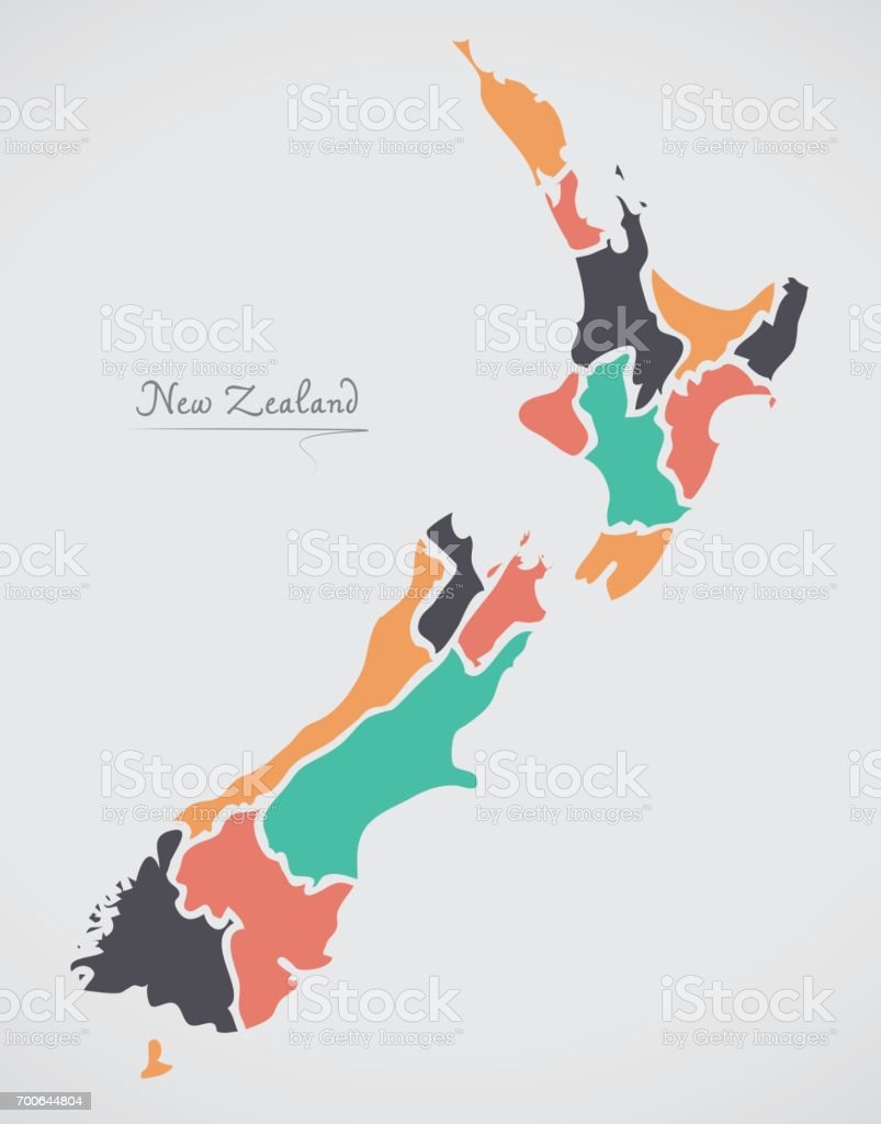 Detail Peta Selandia Baru Nomer 46