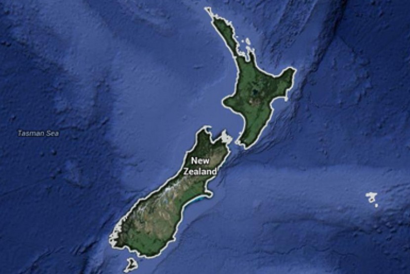 Detail Peta Selandia Baru Nomer 50