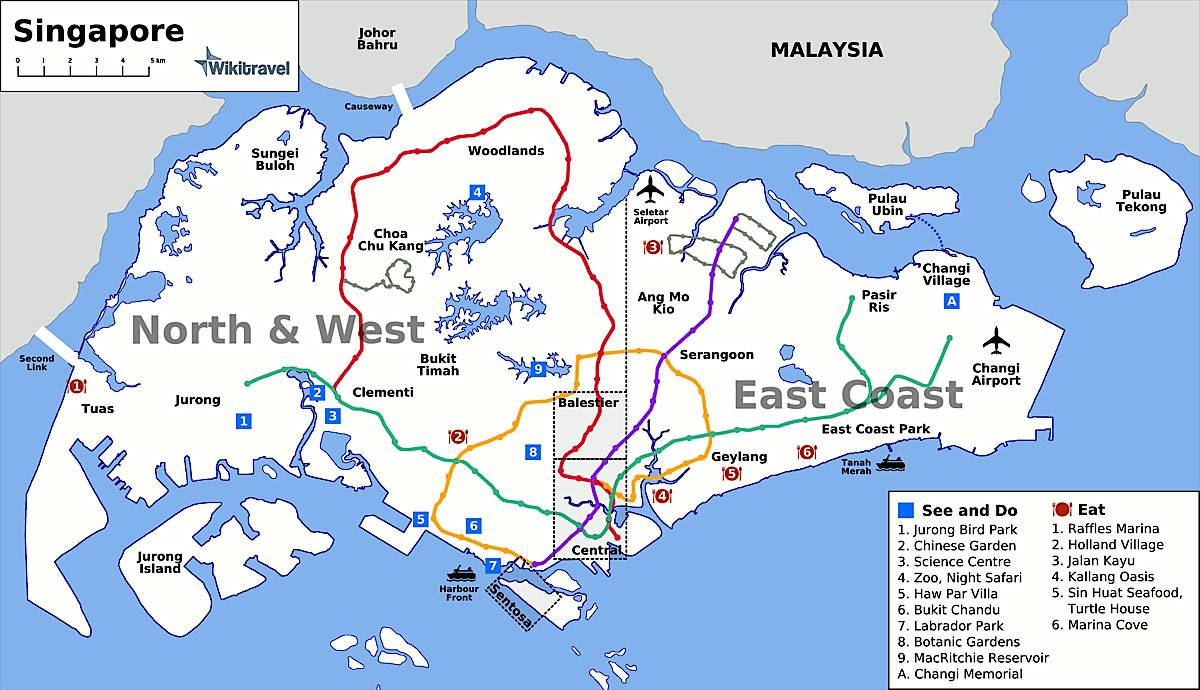 Detail Peta Singapura Lengkap Download Nomer 12