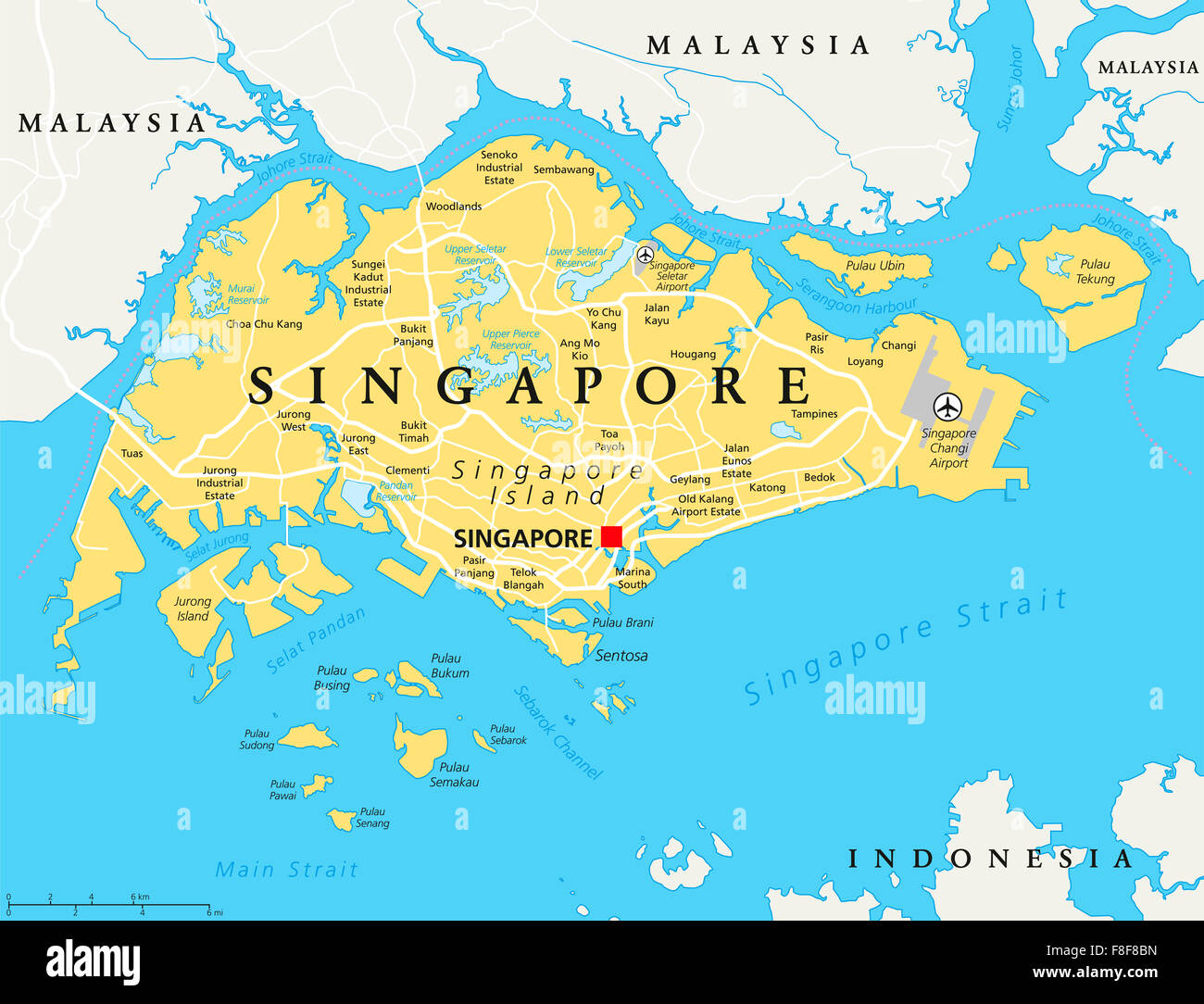 Detail Peta Singapura Lengkap Download Nomer 8
