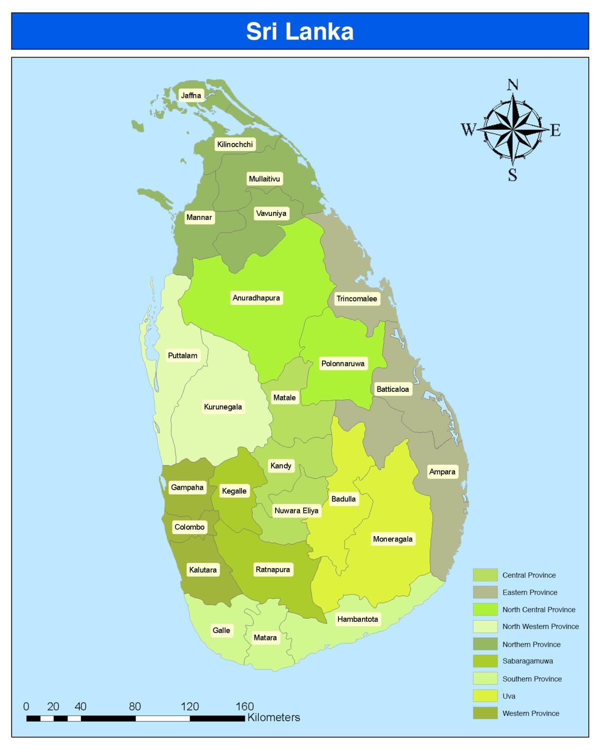 Detail Peta Sri Lanka Nomer 15