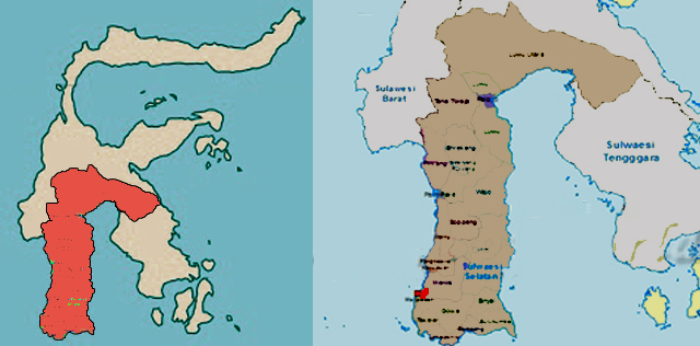 Detail Peta Sulawesi Selatan Vector Nomer 43