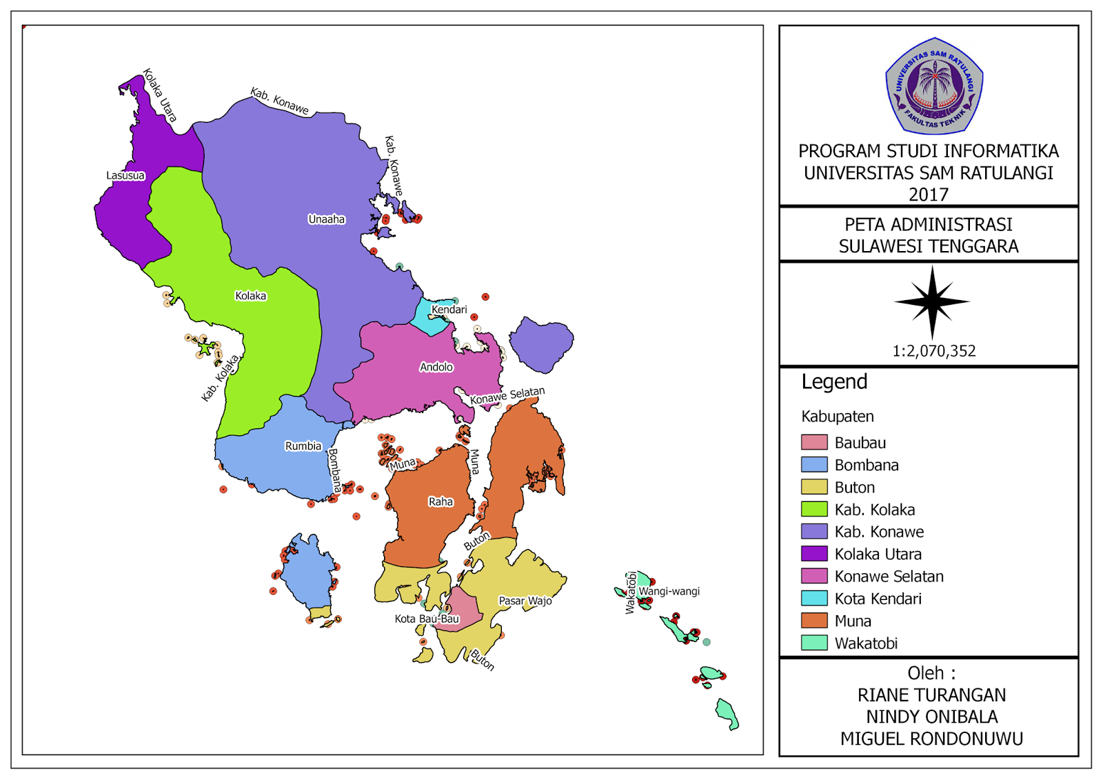 Detail Peta Sulawesi Tenggara Png Nomer 20