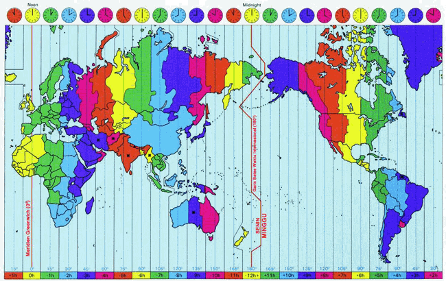 Detail Peta Zona Waktu Dunia Nomer 22